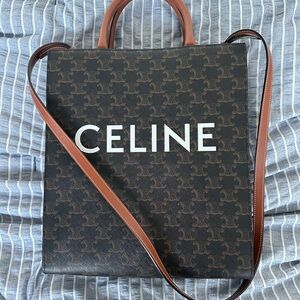 Celine Vertical Cabas Tote